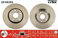 TRW Disc frana TRW DF4939S - piesa-auto