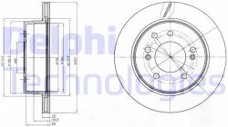 DELPHI Disc frana DELPHI BG4273 - piesa-auto