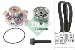 INA Set pompa apa + curea dintata INA 530 0406 30 - piesa-auto