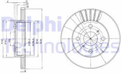 DELPHI Disc frana DELPHI BG3519 - piesa-auto