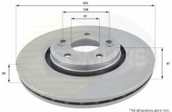 COMLINE Disc frana COMLINE ADC1537V - piesa-auto