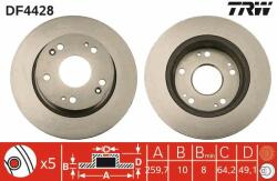 TRW Disc frana TRW DF4428 - piesa-auto