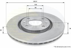 COMLINE Disc frana COMLINE ADC1519V - piesa-auto