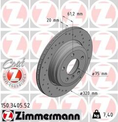 ZIMMERMANN Disc frana ZIMMERMANN 150.3405. 52 - piesa-auto