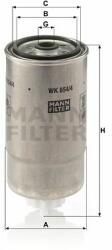 Mann-filter filtru combustibil MANN-FILTER WK 854/4 - piesa-auto