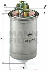 Mann-filter filtru combustibil MANN-FILTER WK 842/4 - piesa-auto