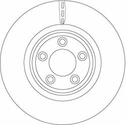 TRW Disc frana TRW DF6223S - piesa-auto