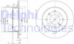 DELPHI Disc frana DELPHI BG2633 - piesa-auto