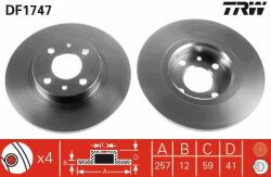 TRW Disc frana TRW DF1747 - piesa-auto