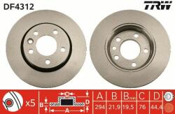 TRW Disc frana TRW DF4312 - piesa-auto