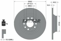 TEXTAR Disc frana TEXTAR 92132503 - piesa-auto