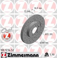 ZIMMERMANN Disc frana ZIMMERMANN 100.1234. 52 - piesa-auto