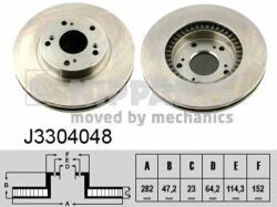 NIPPARTS Disc frana NIPPARTS J3304048 - piesa-auto