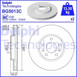 DELPHI Disc frana DELPHI BG5013C - piesa-auto