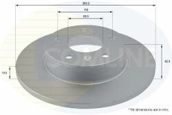 COMLINE Disc frana COMLINE ADC1121 - piesa-auto