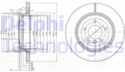 DELPHI Disc frana DELPHI BG3872 - piesa-auto