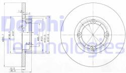 DELPHI Disc frana DELPHI BG3551 - piesa-auto