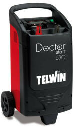 Telwin Redresor baterii/robot de pornire/tester Telwin DOCTORSTART530, tensiune incarcare 12/24 V, capacitate baterii Pb/GEL/AGM/Pb Ca/Li 10-1000 Ah (829343) - atumag