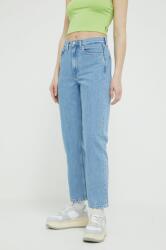 Tommy Jeans farmer Harper női, magas derekú - kék 29/32 - answear - 24 990 Ft
