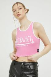 Von Dutch top női, rózsaszín - rózsaszín L