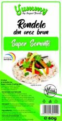 Super Foods Rondele din Orez Brun cu Super Seminte 60g