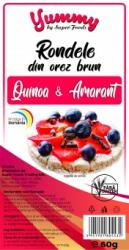 Super Foods Rondelele din Orez Brun Quinoa&Amarant 60g