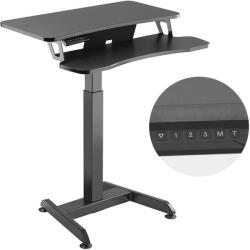 Maclean Mobilier interior Birou electric Maclean, reglare inaltime, masa, statie de lucru, pentru lucru in picioare si in picioare, inaltime max 122 cm, max 37 kg, MC-835 (MC-835)