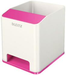 Leitz Suport instrumente de scris Leitz WOW, PS, cu amplificare sunet, culori duale, alb-roz (L-53631023) - vexio