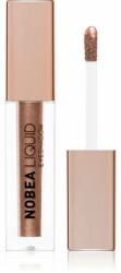 NOBEA Metal Liquid Eyeshadow lichid fard ochi culoare Coffee #E04 4 ml