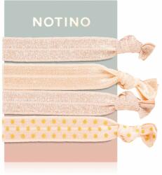 Notino Pastel Collection Hair elastics Elastice pentru par Orange 4 buc