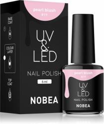 NOBEA UV & LED Nail Polish unghii cu gel folosind UV / lampă cu LED glossy culoare Pearl blush #19 6 ml