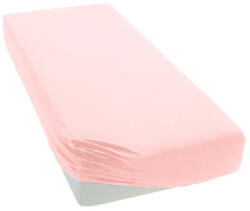 Stella lepedő strech pamut 40x90cm halvány rózsaszín - babycenter-online