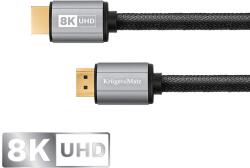Krüger&Matz Cablu HDMI - HDMI 8K v 2.1 1.8M Kruger&Matz (KM1265)