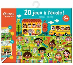 AUZOU Letörölhető feladatkártyák - Játék az iskolában (Auzou5696)