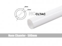 BitsPower Crystal Link Tube 16/14mm 500mm - White (BP-NCCLT16ACWH-L500)
