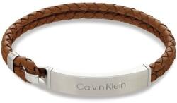 Calvin Klein Bratara Calvin Klein Men’s Collection Leather Braided 35000405