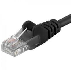 PremiumCord Patch Cord PremiumCord UTP RJ45-RJ45 Cat. 5e 0.25m, negru (UTP-5E-0.25-BK)