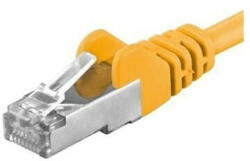 PremiumCord Patch Cord PremiumCord SFTP RJ45-RJ45 Cat. 6A, 3m, galben (SFTP-6A-3-Y)