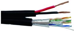 Rovision Cablu FTP CAT 5E 100% cupru cu alimentare 2x0.75 tambur 305 m 201801013061 (201801013061)