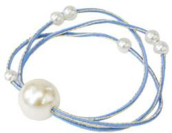 Lolita Accessories Elastic de păr cu perle, albastru - Lolita Accessories