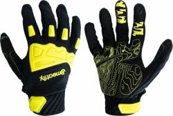 Meatfly Irvin Bike Gloves Black/Safety Yellow 2XL Kesztyű kerékpározáshoz