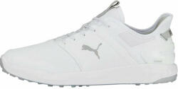 PUMA Ignite Elevate Mens Golf Shoes White/Puma Silver 46 (376077_01_11)