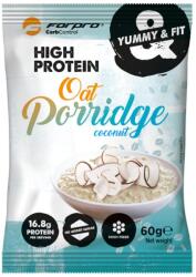 Forpro High Protein Yummy&Fit Protein kása Oat Porridge-kókusz - 60g - biobolt