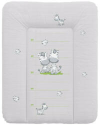  Ceba Baby puha pelenkázó lap 50*70 cm - Zebra grey