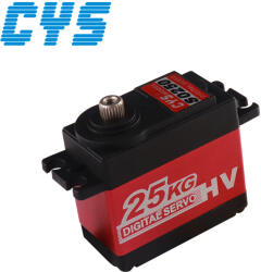 CYS Modell CYS-S0250 Digitális 25Kg vízálló fém autós szervó (CYS-0250)