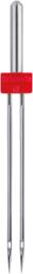 Schmetz Set 3 ace duble Schmetz, finete 80, cu distanta 2 mm intre ace (715017) - tiparedecroitorie