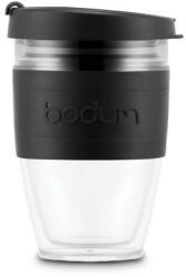 Bodum Cana de voiaj, Bodum, 42FEB231163, 250 ml, 95x133x85 mm, Plastic, Negru, saculet voiaj inclus (EVE07-34823-103)