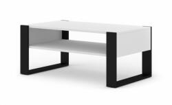 BIM Dohányzóasztal 110x60 cm Fehér Matt NUKA F (bim_NUKA_F_WHITE_MAT) - mobiliamo