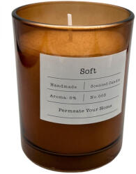 Home Fragance Lumanare parfumata SOFT, pahar sticla, 8x10 cm