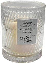 Home Fragance Lumanare parfumata in candela sticla, LILY OF THE VALLEY, 8x10 cm
